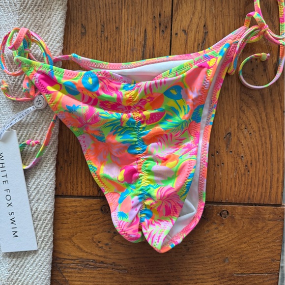 White Fox Swim Colorful Bikini Set - Picture 3 of 6